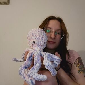 Handmade Plush Octopus Toy